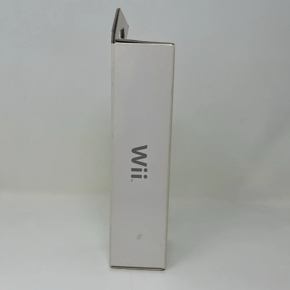 Official Nintendo Wii Nunchuk Controller White RVL-A-FW2-USZ Original Box OEM